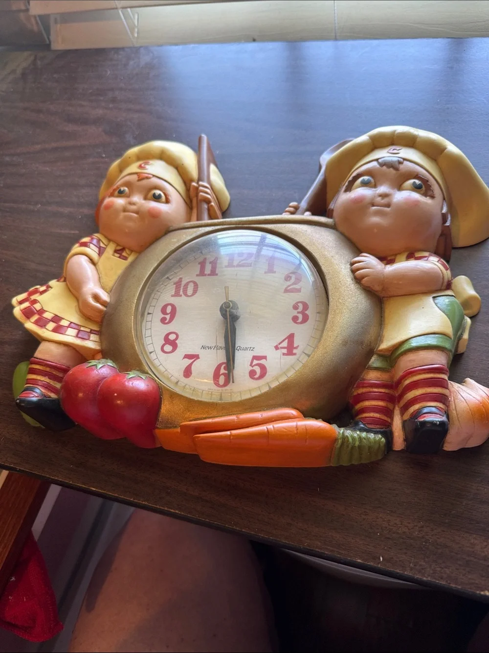 Vintage Campbell Soup Kids Clock